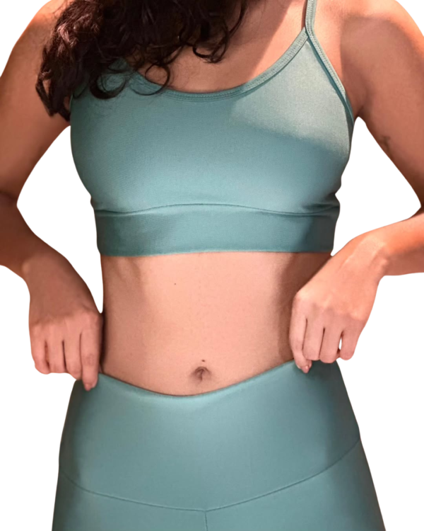 Conjunto de Calça Em Suplex *Verde Claro* - Image 2